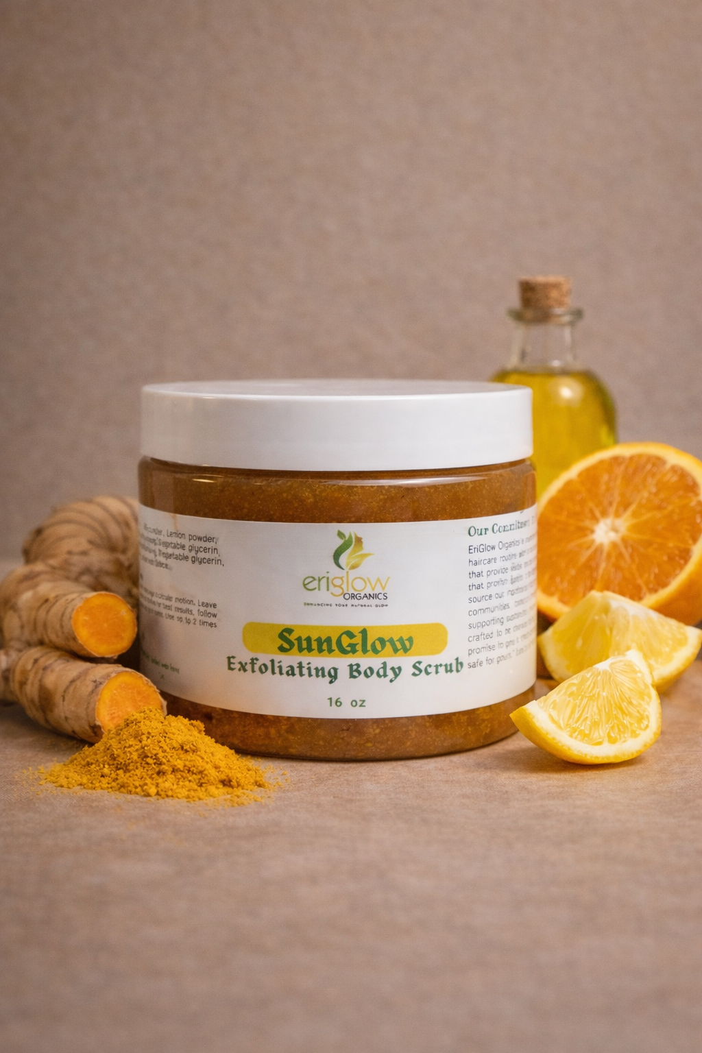 SunGlow Exfoliating Facial Scrub