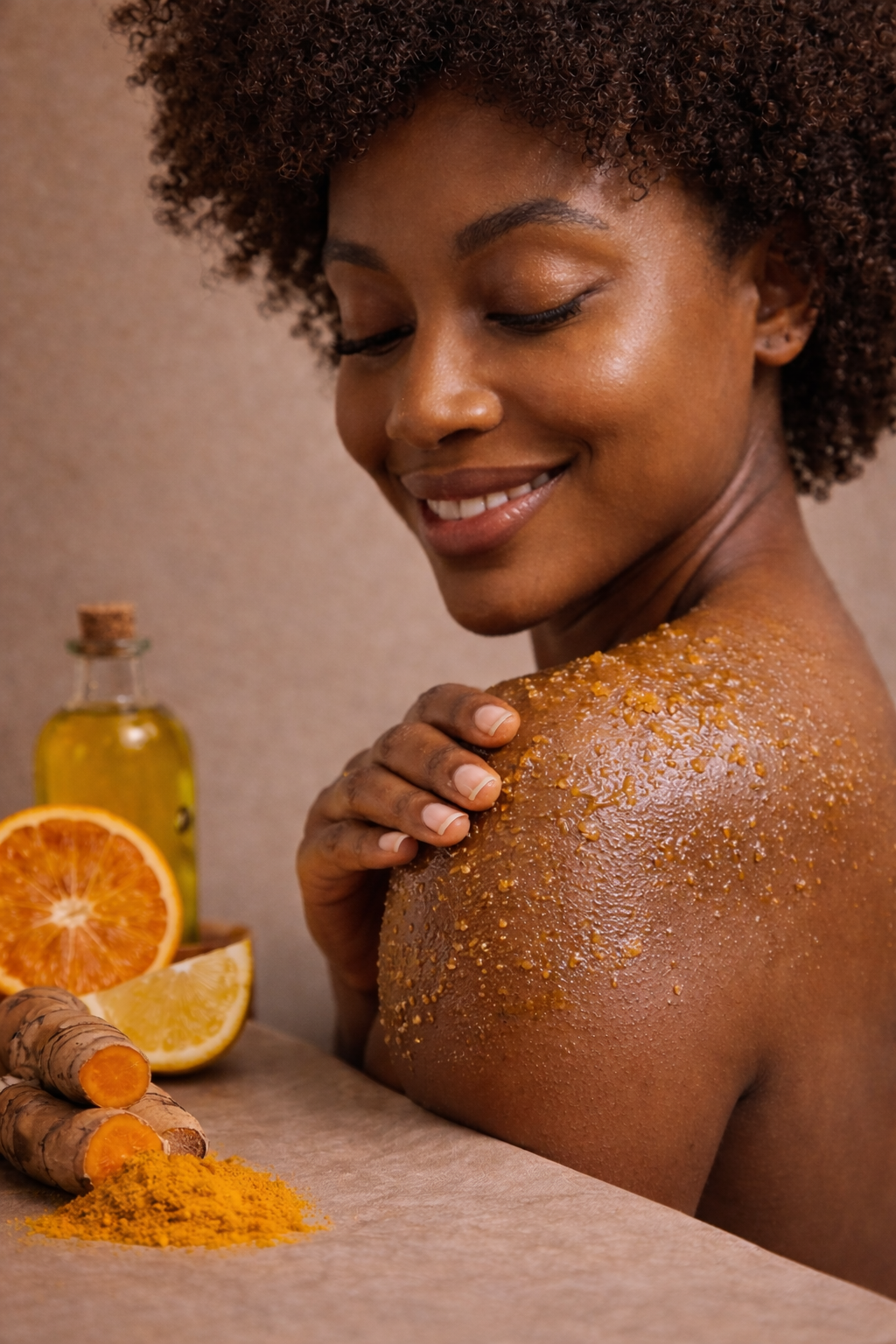 SunGlow Exfoliating Facial Scrub